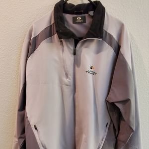 Men's Rain Jacket from Bandon Dunes, Size XL, Grey